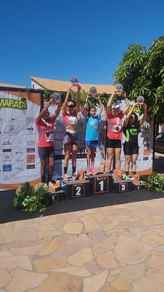 Alice Neves conquista 100º pódio e faz história na corrida de rua com apenas 11 anos